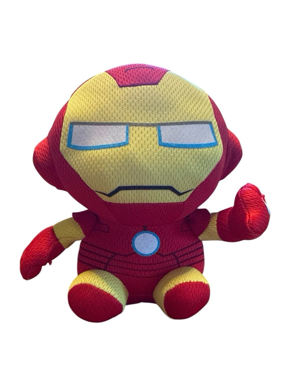 TY Beanie Baby Marvel Comics Iron Man Plush Stuffed Toy 6”